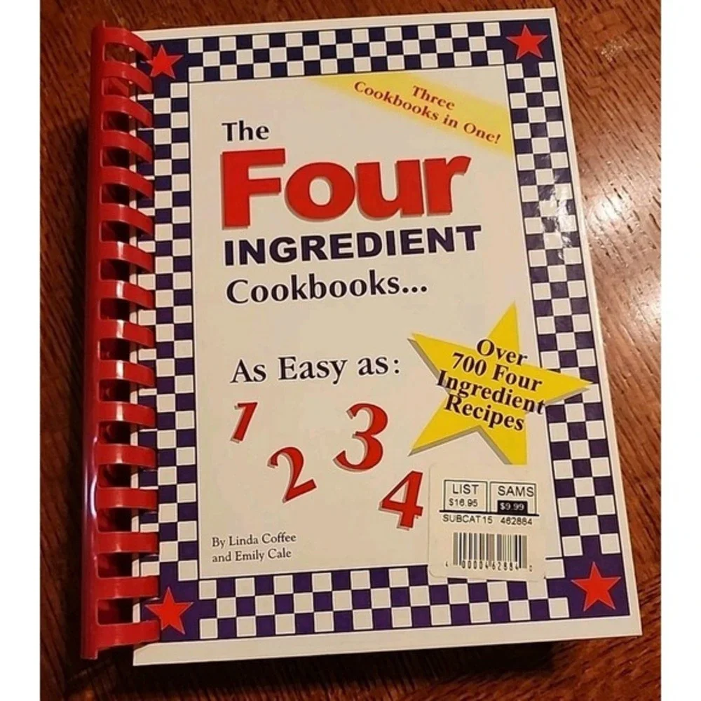 The Four Ingredient Cookbooks : As‎ Easy As: 1 2 3 4 Spiral by Linda Coffee